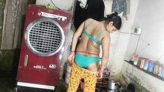 Hot Sexy Stepsister Has Fun Sex with Stepbrother While Home Alone Hindi Audio